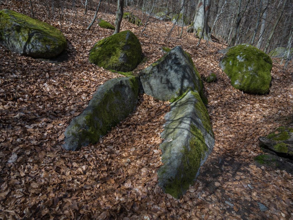Stone formation like a tomb